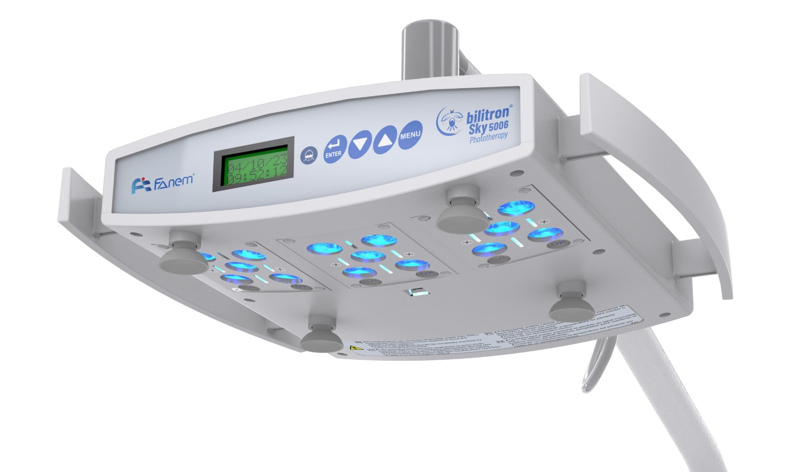 Equipamento de fototerapia para a UTI Neonatal