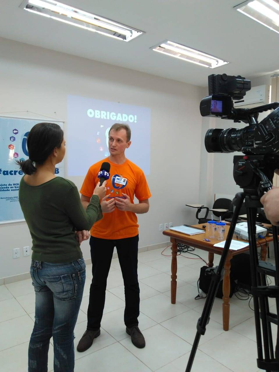 Hospital de Caridade e Beneficência apresenta para a imprensa  o projeto de acreditação hospitalar.