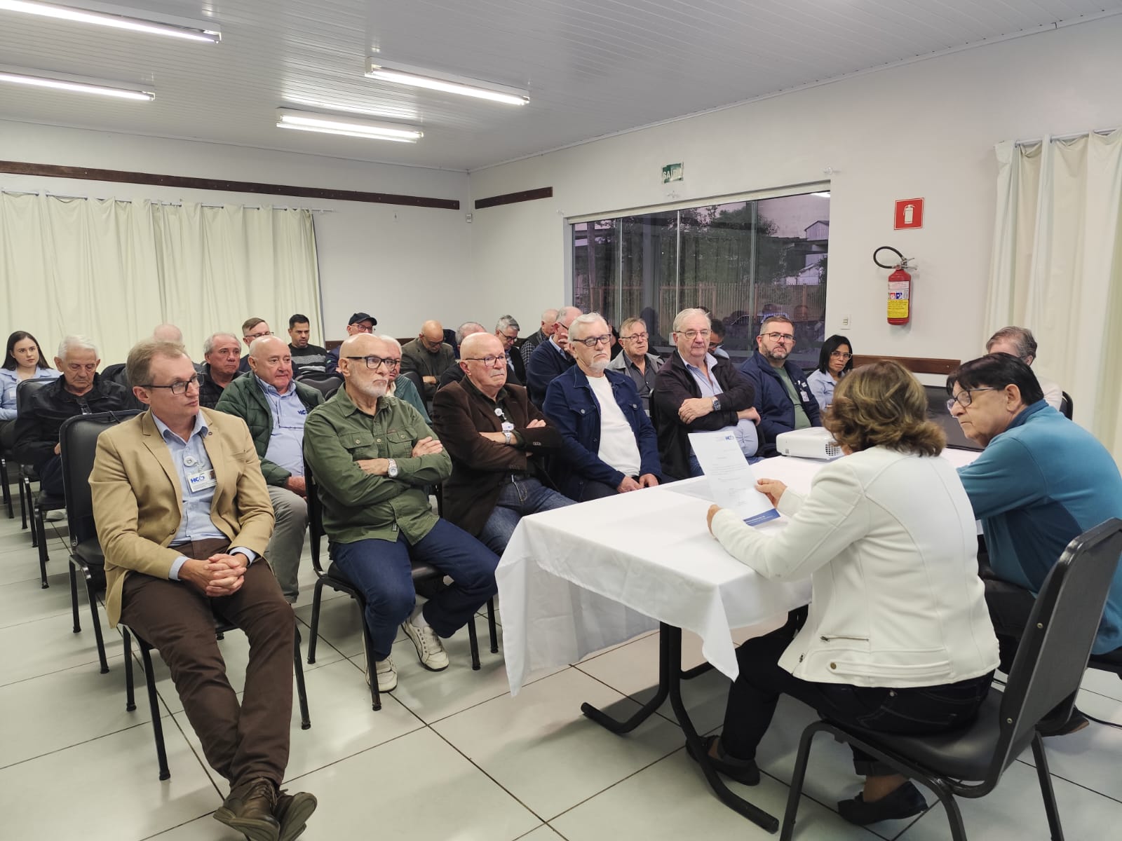 HCB realiza reunião do Grande Conselho com prestação de contas.
