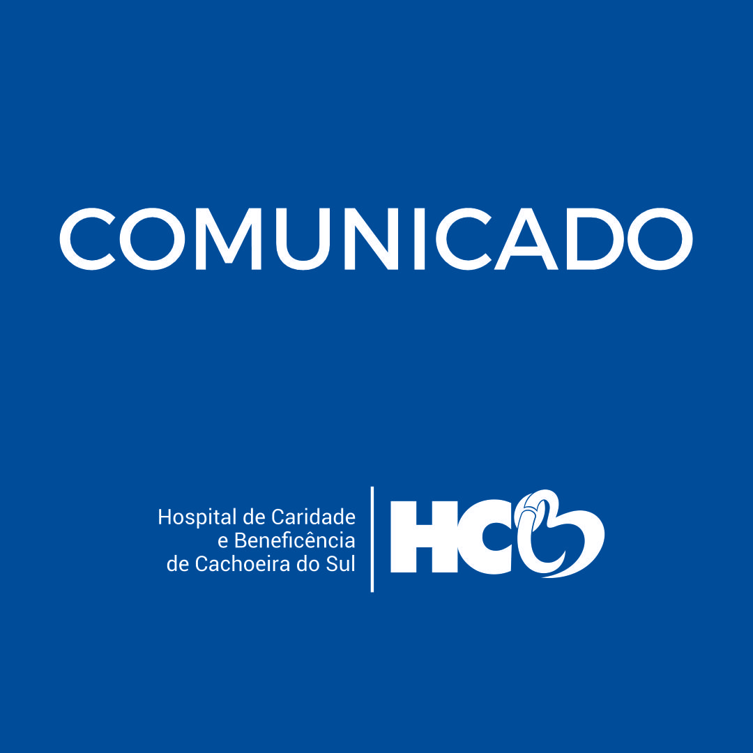 HCB informa descredenciamento do serviço de anestesia junto ao IPE Saúde.
