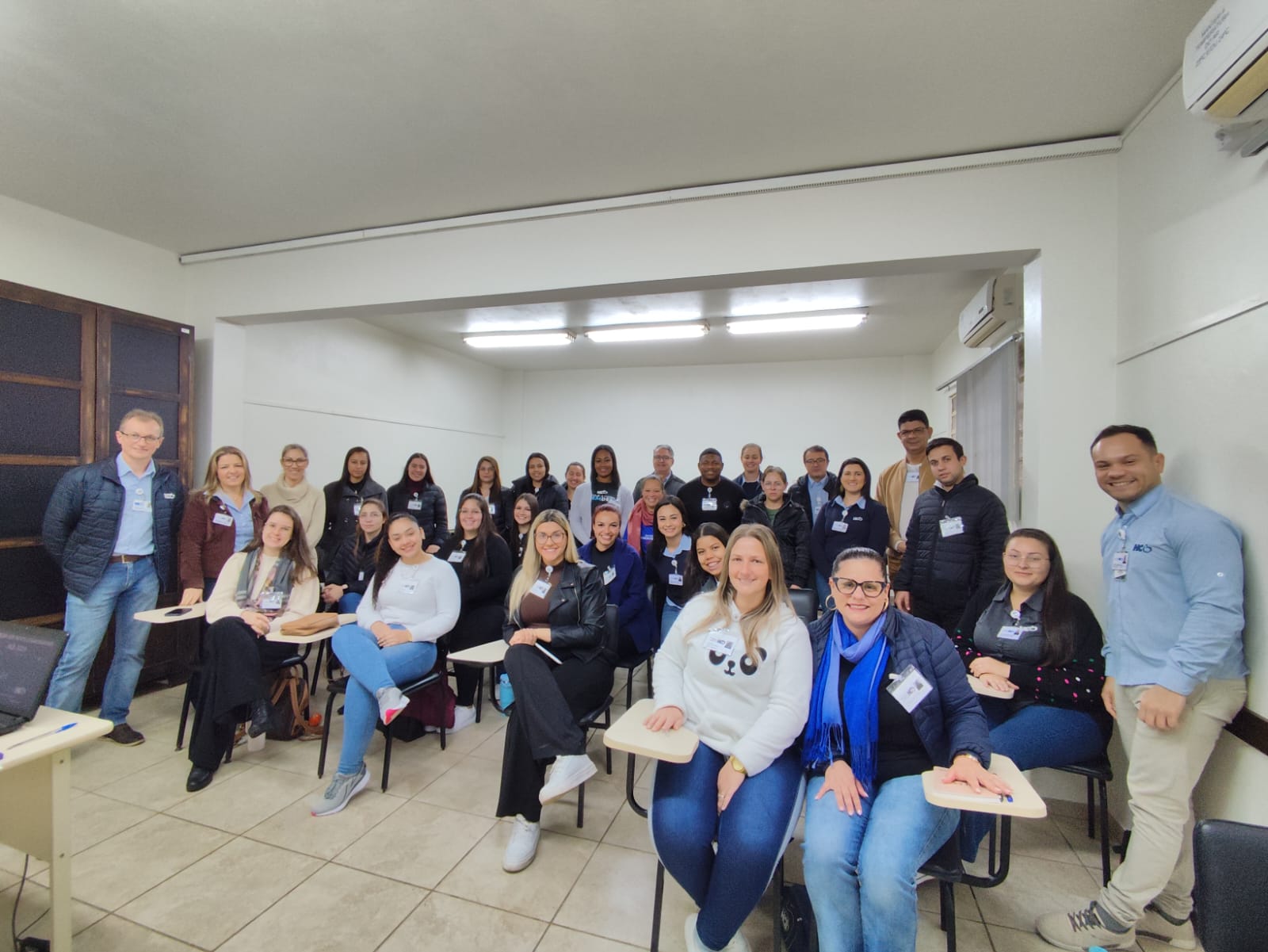 Recepção aos novos colaboradores