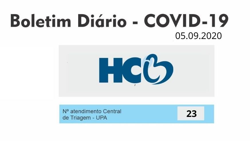 Boletim Diário - Área de Isolamento Respiratório COVID-19
