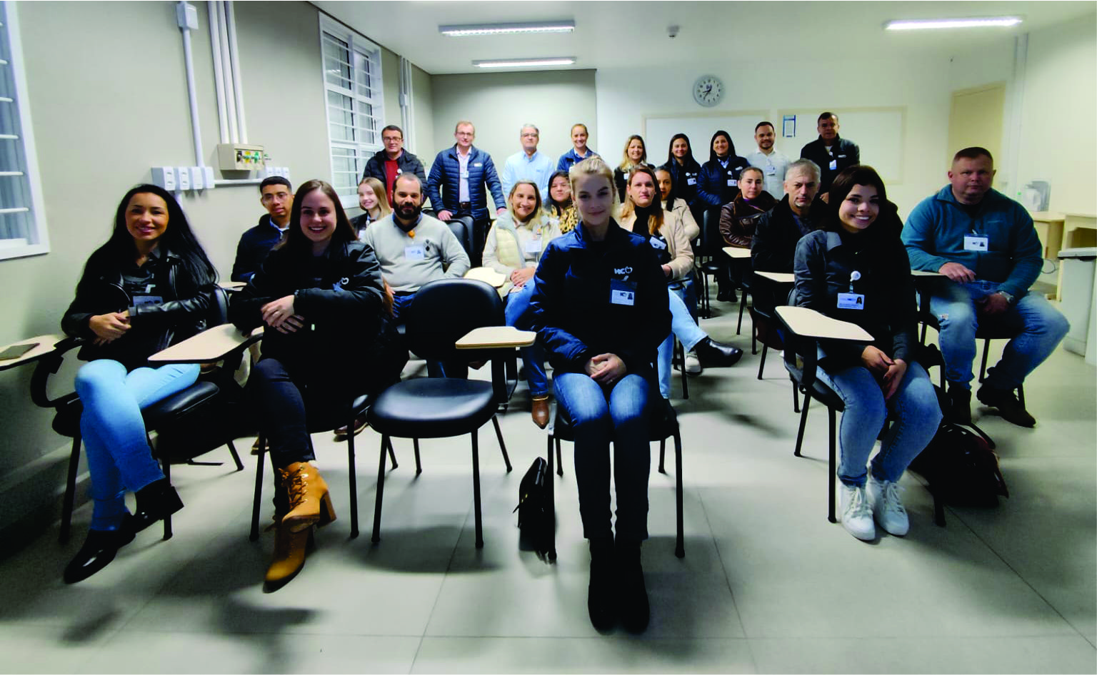 RECEPÇÃO ANO NOVO COLABORADOR!