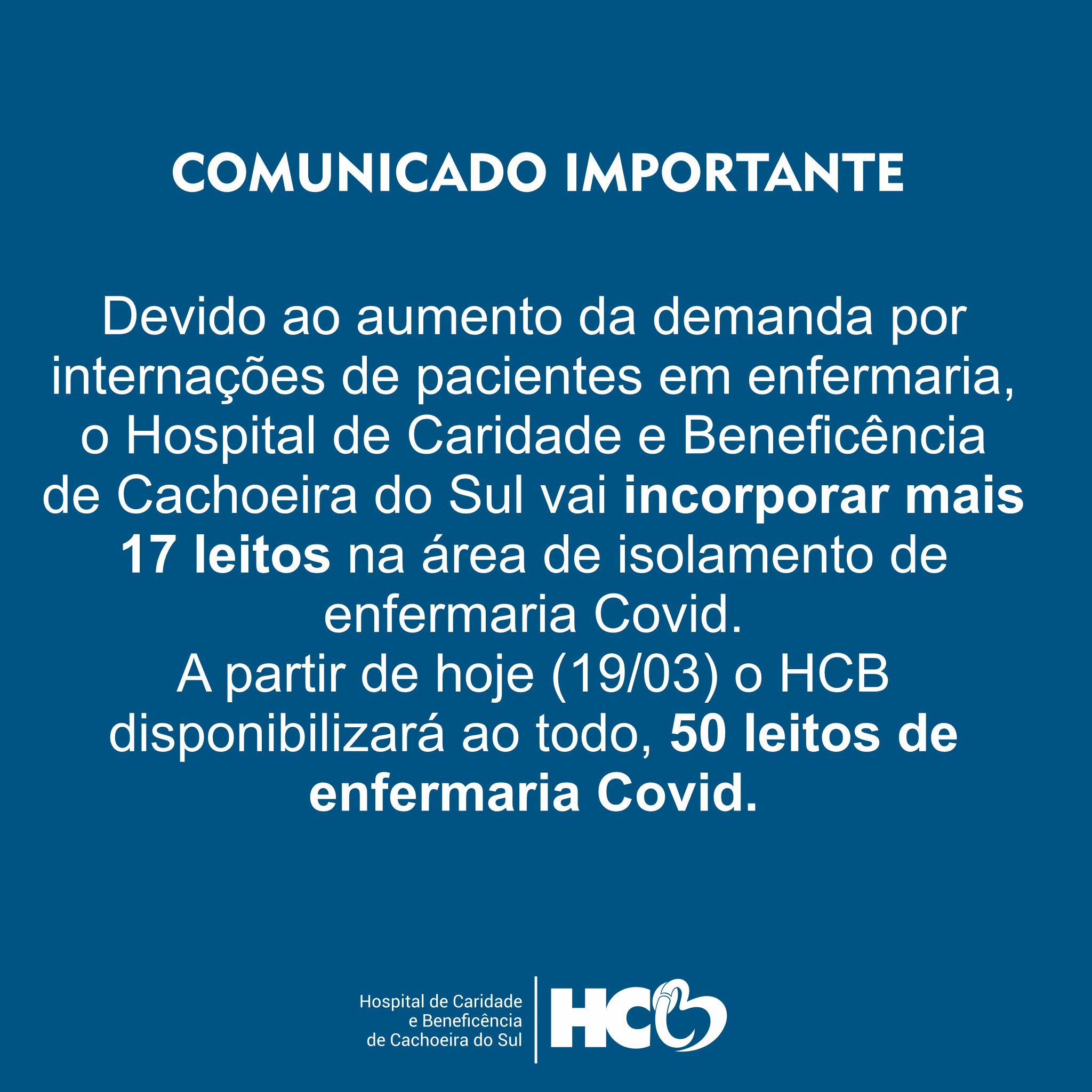 Comunicado Comitê - COVID-19